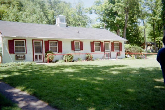 Outside view of Smith Lodge.