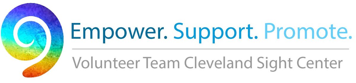 Empower. Support. Promote. Volunteer Team Cleveland Sight Center