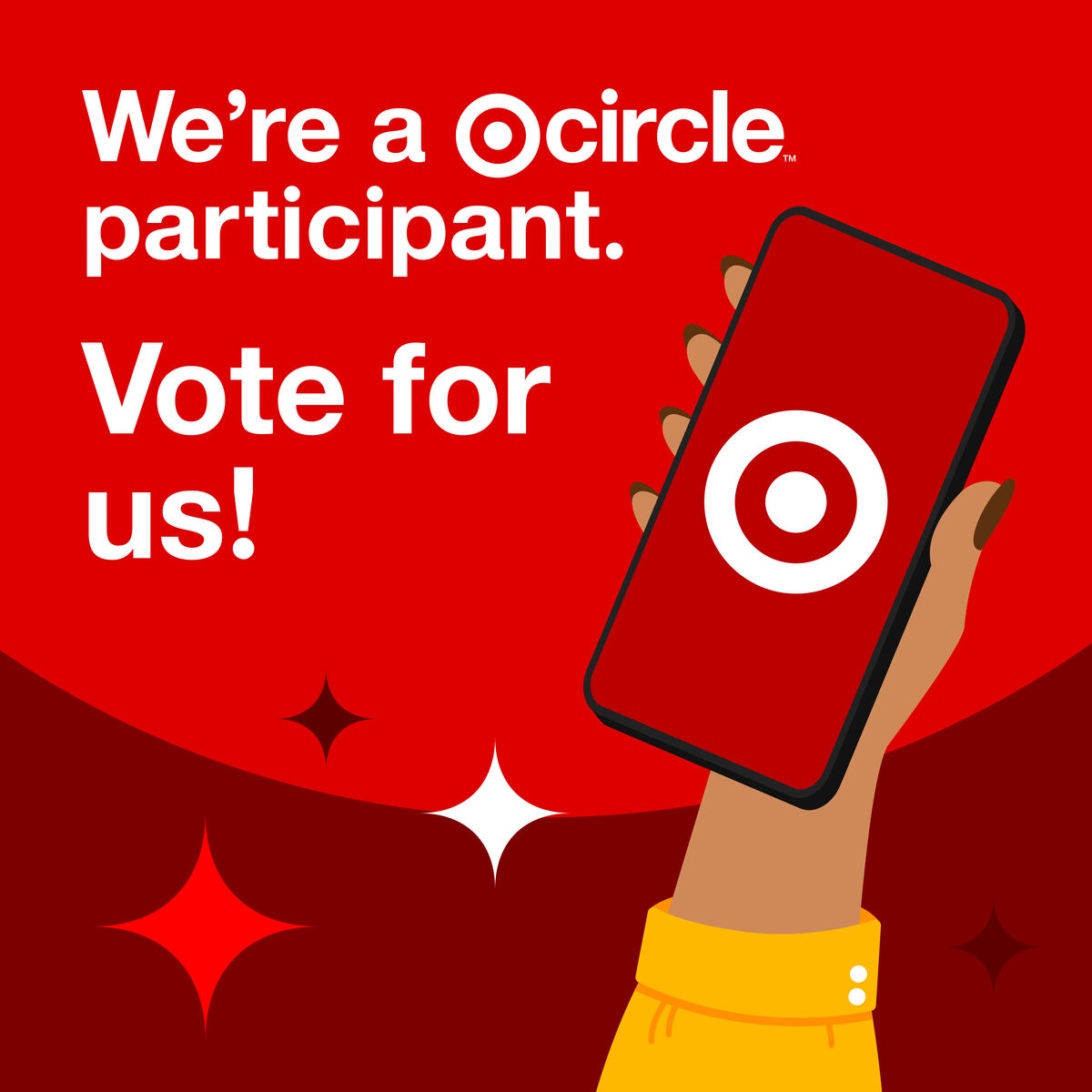 We're a target circle participant. Vote for us!